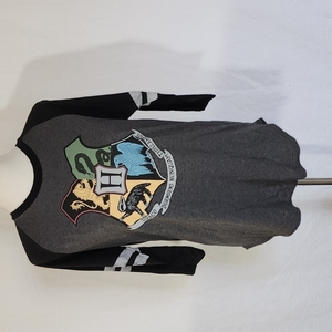 Harry Potter Three Quarter Sleeve Baseball‎ Top Size Medium